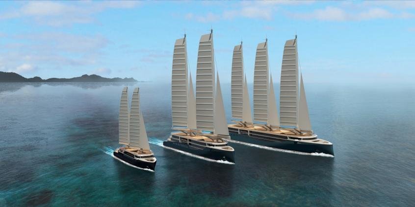 На воду спустят первое круизное парусное судно (ФОТО)