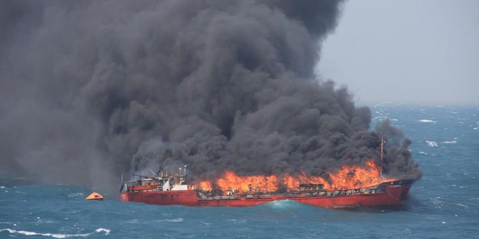 Случаев с полной потерей судов в море стало наполовину меньше