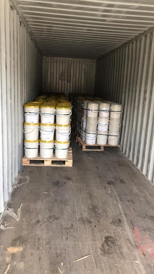 В Одесский порт зашло судно с краской, в которой «замешали» 200 кг кокаина