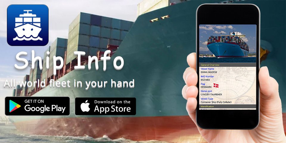Приложение Ship Info: cуда и их характеристики – в одном кармане