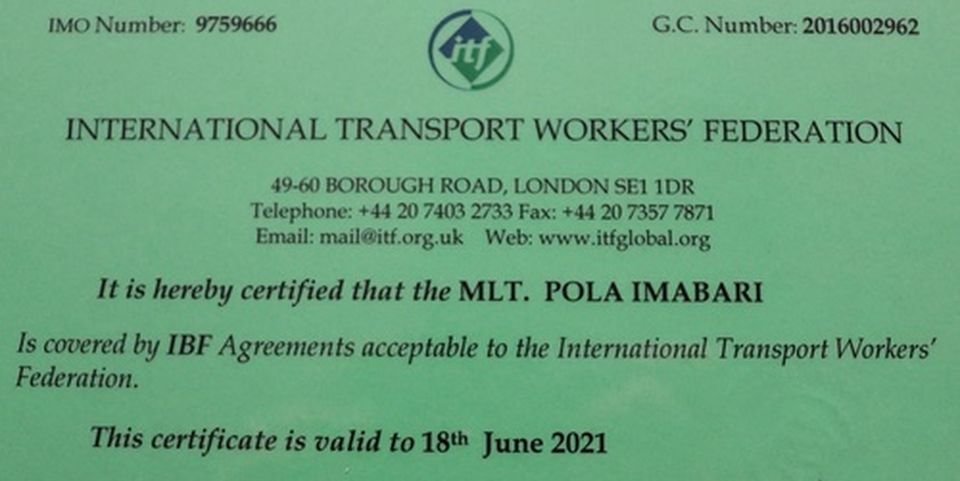 Голубой и зеленый сертификаты ITF сделала электронными