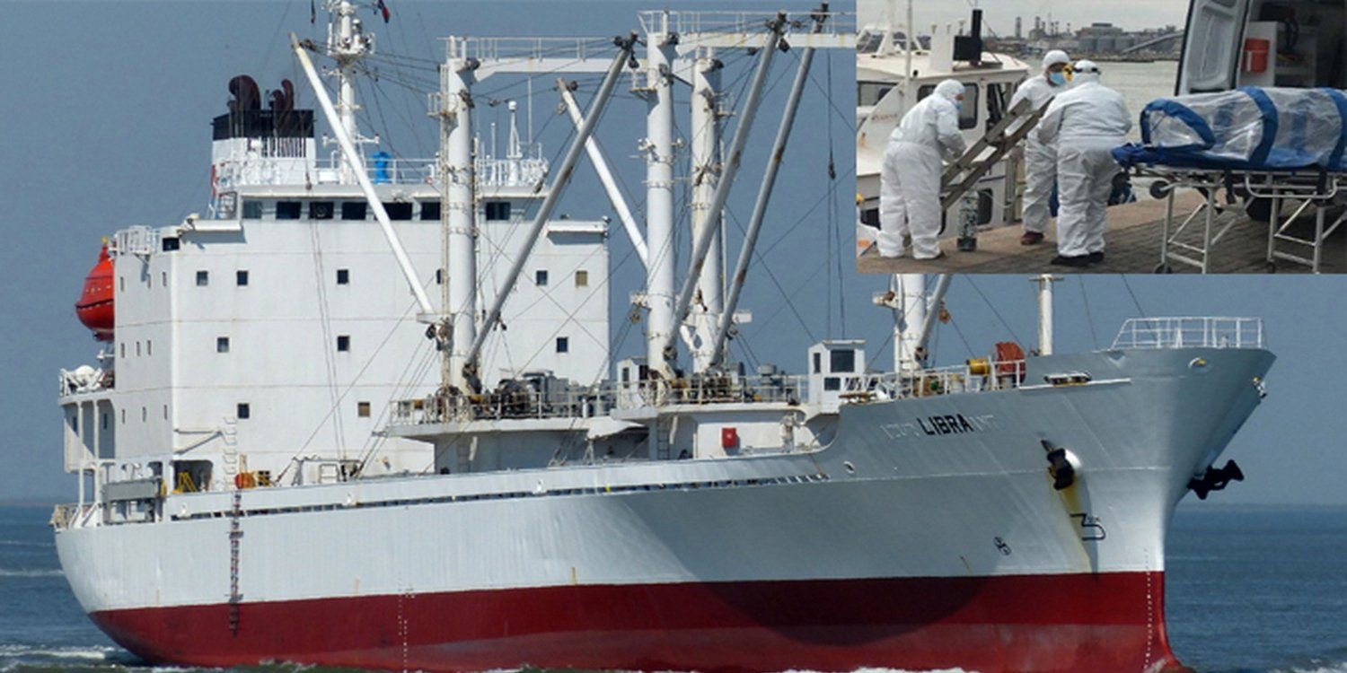 На судне LIBRA один моряк скончался и ещё пятеро госпитализированы