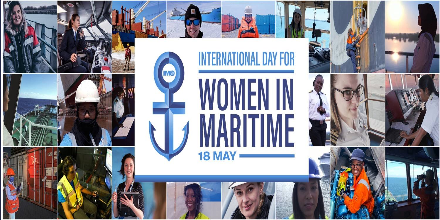 «Женщинам, работающим в морской отрасли, сегодня почёт и уважение»