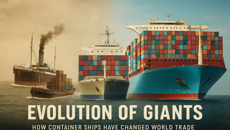 Эволюция Гигантов: Контейнеровозы и Мировая Торговля