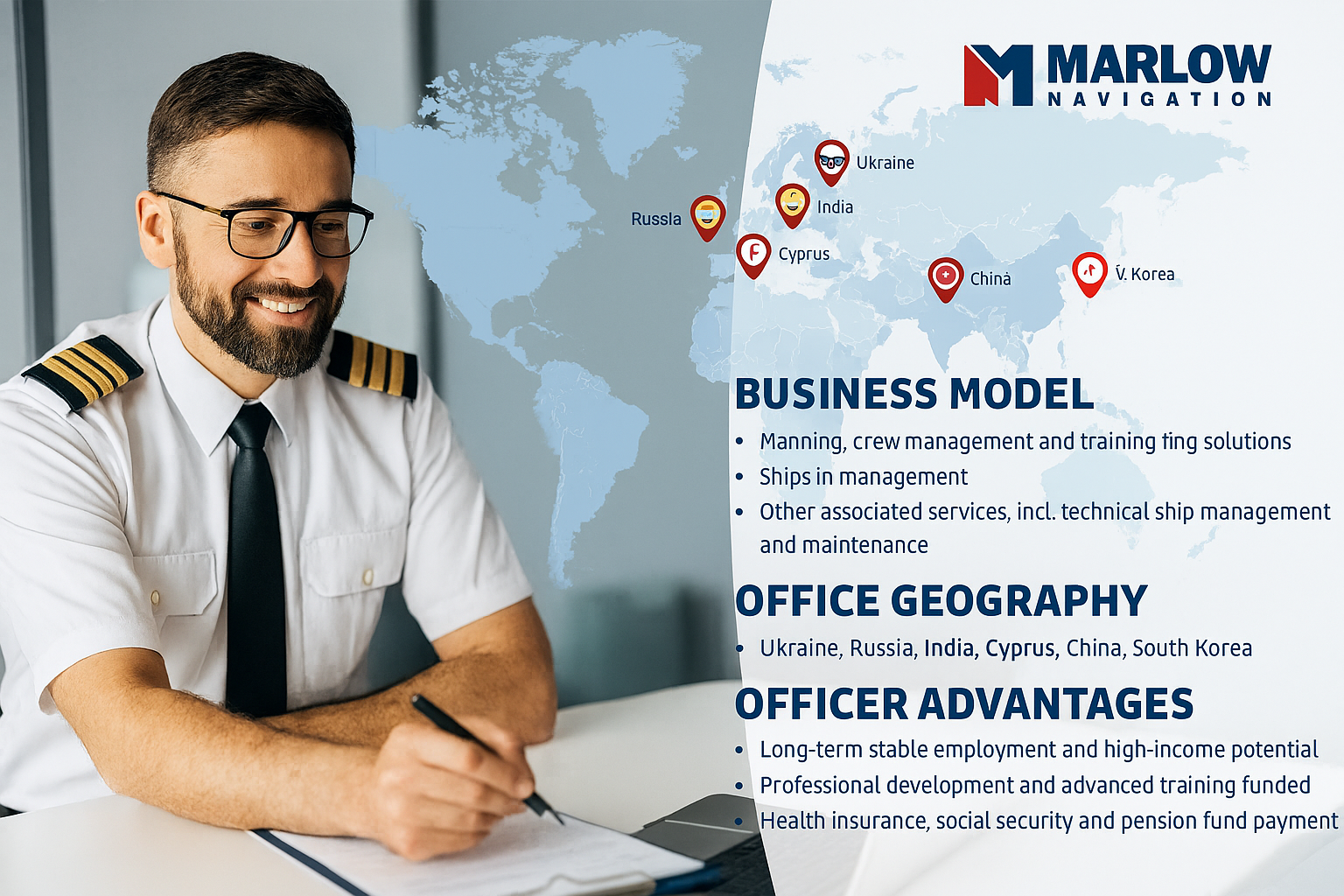 Marlow Navigation: Ваш путь к стабильной морской карьере