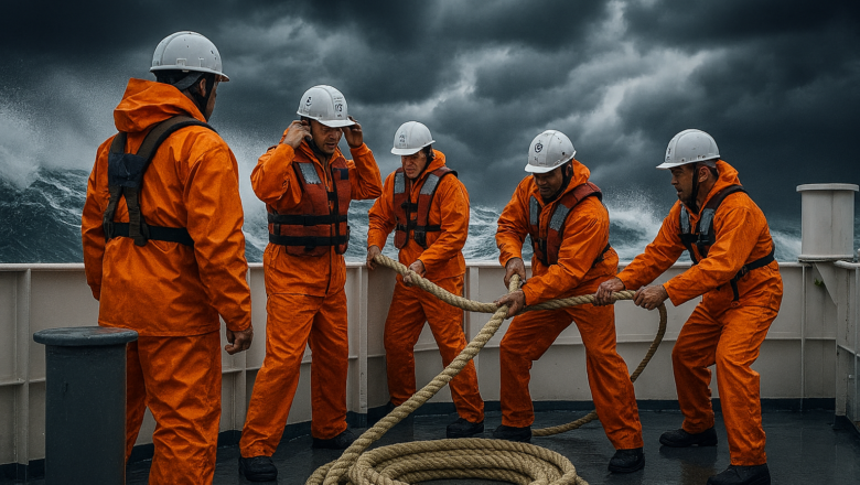 Шторм на горизонте: Как экипаж готовит судно к циклону и тайфуну