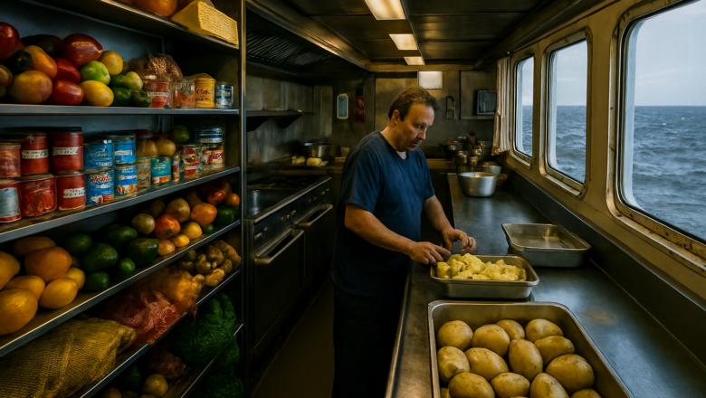 Судовой Камбуз: Питание и Провизия в Долгих Рейсах