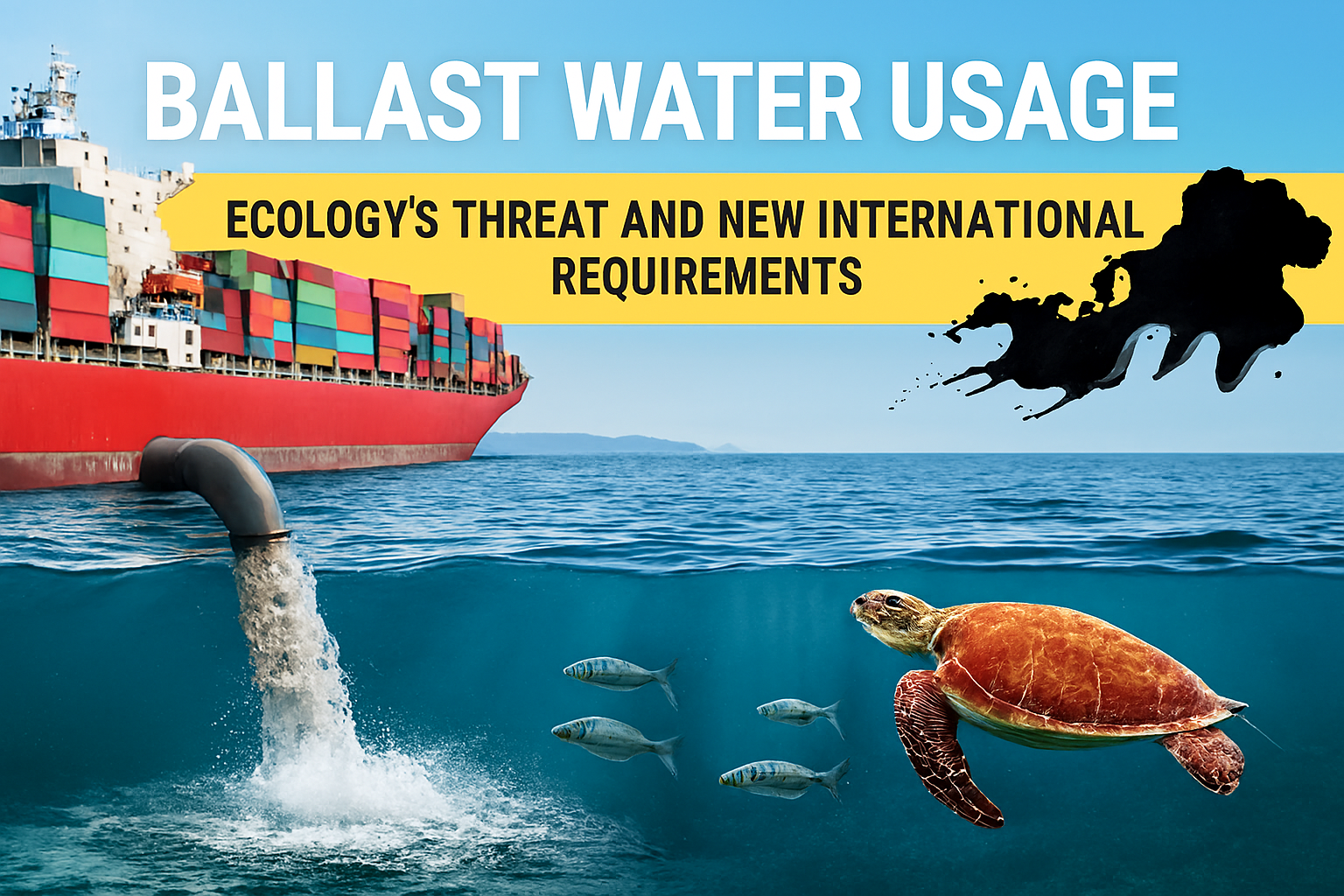 Балластная вода: Экоугроза и новые требования IMO для судов