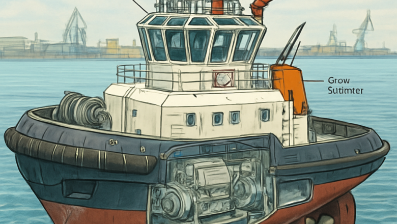 Inside Tugboat Design: Hull & Auxiliary Systems