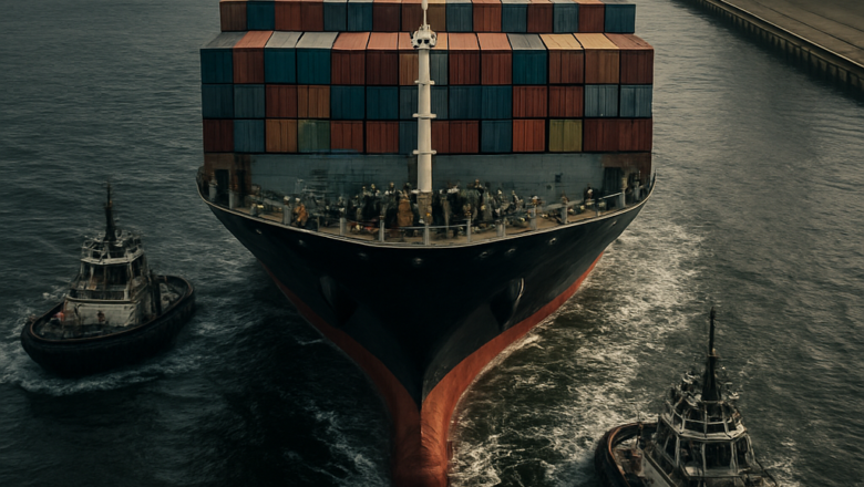 Tugboat Physics: How 300 Tons Controls 200,000 Tons