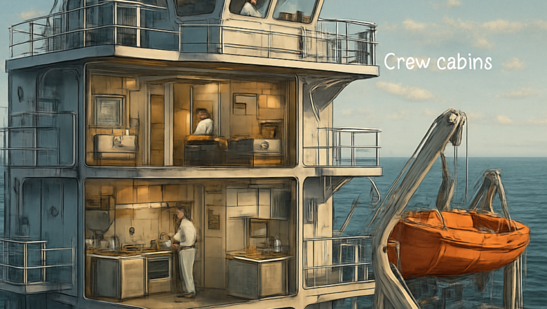 Life on a Steel Island: Crew Life & Ship Superstructure