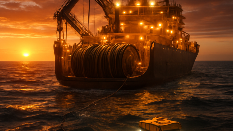 How Giant Ships Weave Earth’s Digital Web