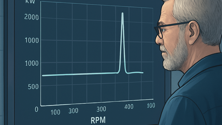 Spotting Propeller Inefficiency: kW vs RPM Trends