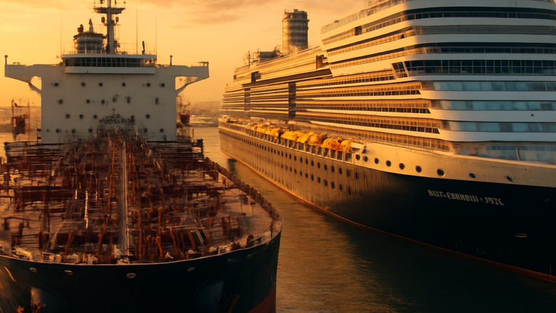 Tankers vs Cruise Ships: Size & Gear Compared
